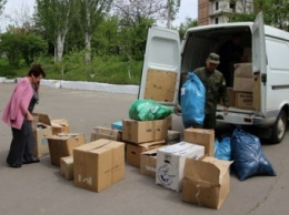 В зону АТО прибыл гуманитарный груз из Европы (фото)