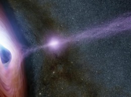 Радиотелескоп ASKAP зафиксировал огромную черную дыру