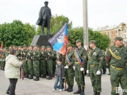 В оккупированном Донецке провели репетицию «военного парада»