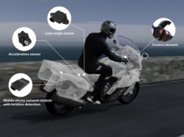 В BMW разработали систему экстренного оповещения для мотоциклистов