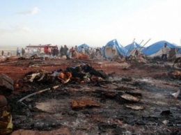 МИД Украины осудило авиаудар по лагерю беженцев в Сирии