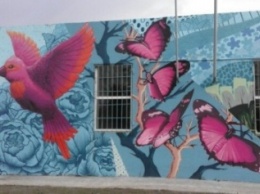На Набережной Запорожья появилось уникальное граффити, - ФОТО