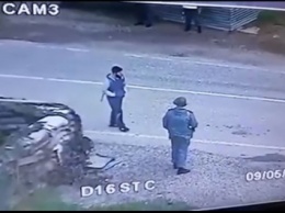 В сети появилось видео взрыва смертника в Грозном