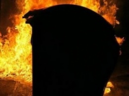 Акт вандализма в Славянске: горят и пропадают мусорные баки