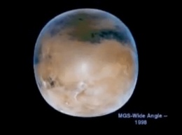 NASA: Марс оказался голубой, а не красной планетой