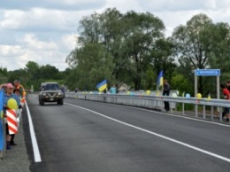 В Донецкой области открыли 85-метровый мост после капремонта