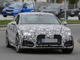 На тестах замечено новое поколение купе Audi RS5 в кузове S5