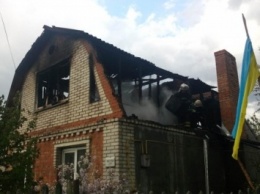 В Виннице едва не сгорел жилой дом