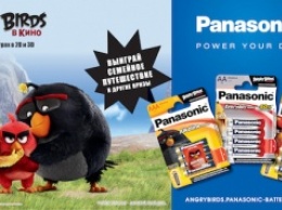 Panasonic выпустил элементы питания по мотивам «Angry Birds»