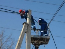 Работы на электролиниях в Бердянске будут продолжены завтра