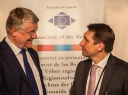 Н.Точицкий встретился с Президентом Комитета регионов ЕС
