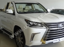 Lexus LX лишился крыши