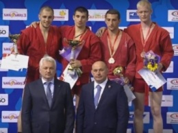 Сборная Украины получила ряд наград на чемпионате Европы по самбо