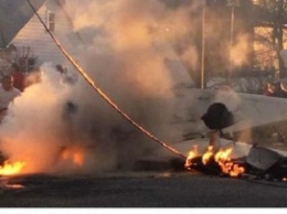 В США на авиашоу разбился самолет, пилот погиб