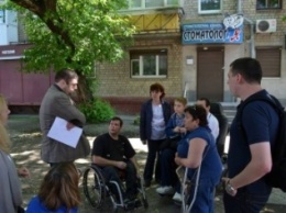 Переход на Слобожанском проспекте обустроят для инвалидов (ФОТО)