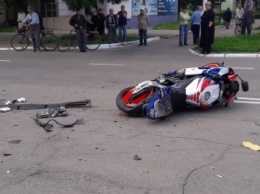 Измаил: мотоциклист попал в реанимацию, врезавшись в Subaru