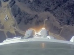 Роскосмос показал видео пуска с бортовых камер «Союза»