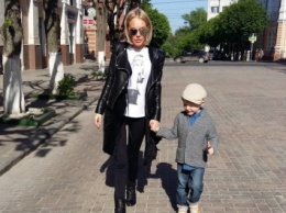 Маша Малиновская показала сына Мирона