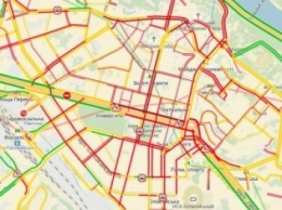 Яндекс.Пробки: 7 маршрутов, которые ненавидят водители в Киеве (КАРТА)