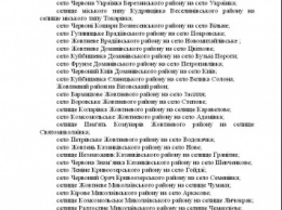 Верховная Рада переименовала Жовтневый район и более 40 сел в Николаевской области