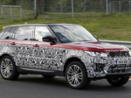 Обновленный Range Rover Sport был замечен во время тестов