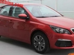 Новое поколение седана Peugeot 308 замечено на дорогах Китая