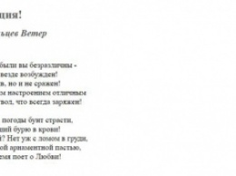 Затоптанный насмерть актер "Солдат" Андрей Мальцев за сутки до гибели написал стихотворение о "возбуждении"