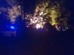 В Ужгороде сгорело кафе (фото)