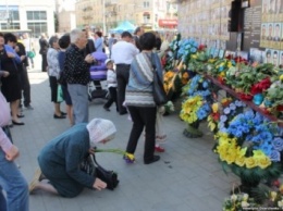 Жители Волыни почтили память погибших в АТО