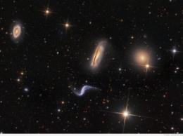 Телескоп «Хаббл» показал тысячи галактик в созвездии Льва