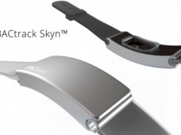 BACtrack Skyn - умный браслет-алкотестер, который отправляет уведомления на смартфон [видео]