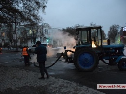 В ТЭЦ выясняют причины аварии в центре Николаева и обещают до утра отключение не отключать