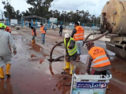 В Ливии из-за дождей затопило аэропорт