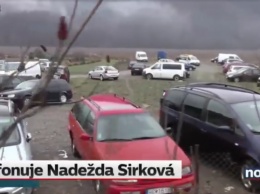 Словаков шокировало кладбище нерастаможенных авто из Украины