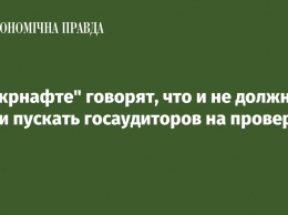 В "Укрнафте" говорят, что и не должны были пускать госаудиторов на проверку