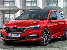 Официально представлен новеый хетчбэк Skoda Scala