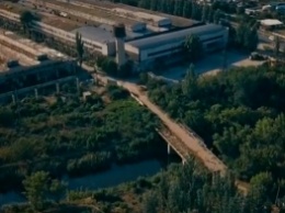Заброшенный мелитопольский завод показали с высоты птичьего полета (видео)