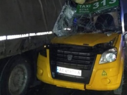 Водителю маршрутки, попавшей вчера в ДТП на Гостомельском шоссе под Киевом, объявлено о подозрении