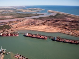 Перевалка желруды на Китай из Port Hedland в ноябре немного возросла