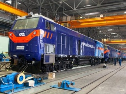 Американский локомотив выполняет первый рейс для "Укрзализныци"
