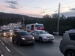 Керлинг по-крымски: сразу несколько ДТП на скользкой дороге произошло в районе поселка Партенит