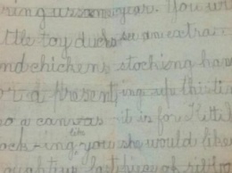 В Великобритании нашли письмо Санта-Клаусу, написанное ребенком 120 лет назад