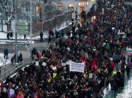 В Вене протестовали против политики правительства