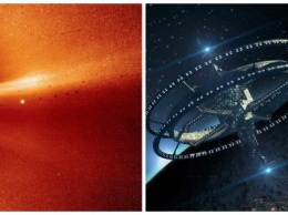 Зонд NASA показало пролетающие у Солнца и Меркурия инопланетные корабли