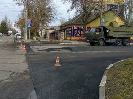 Скадовчане недовольны качеством дорожного ремонта в центре города