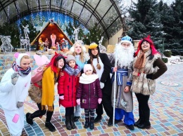 Пока город еще в ожидании, святой Николай побывал в Николаевском зоопарке