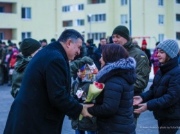 Бойцы Нацгвардии получили 80 квартир под Вышгородом