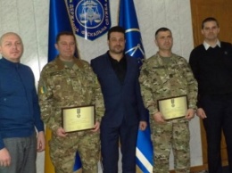 Отличия Президента Украины - офицерам налоговой милиции Херсонщины