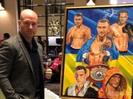 Британский художник представил картину с украинскими боксерами