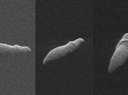 Астрономы получили изображение астероида в форме бегемота, который пронесся на минимальном расстоянии от Земли